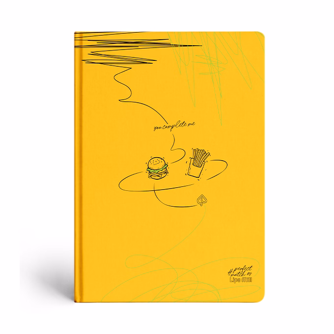 Beírókönyv kockás LIPAMILL A/5 96 lapos keményfedeles