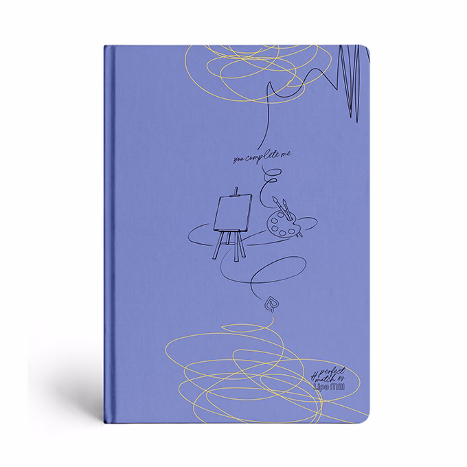 Beírókönyv kockás LIPAMILL A/5 96 lapos keményfedeles