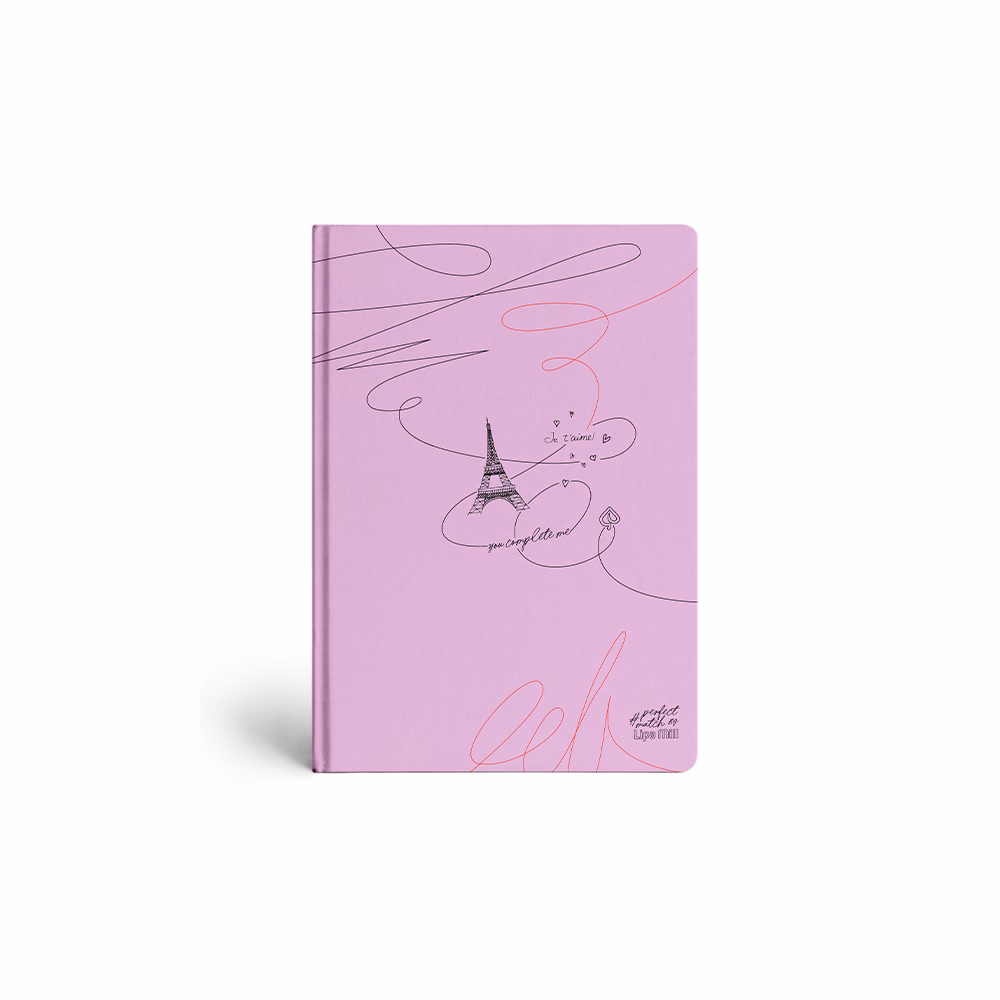 Beírókönyv kockás LIPAMILL A/5 96 lapos keményfedeles