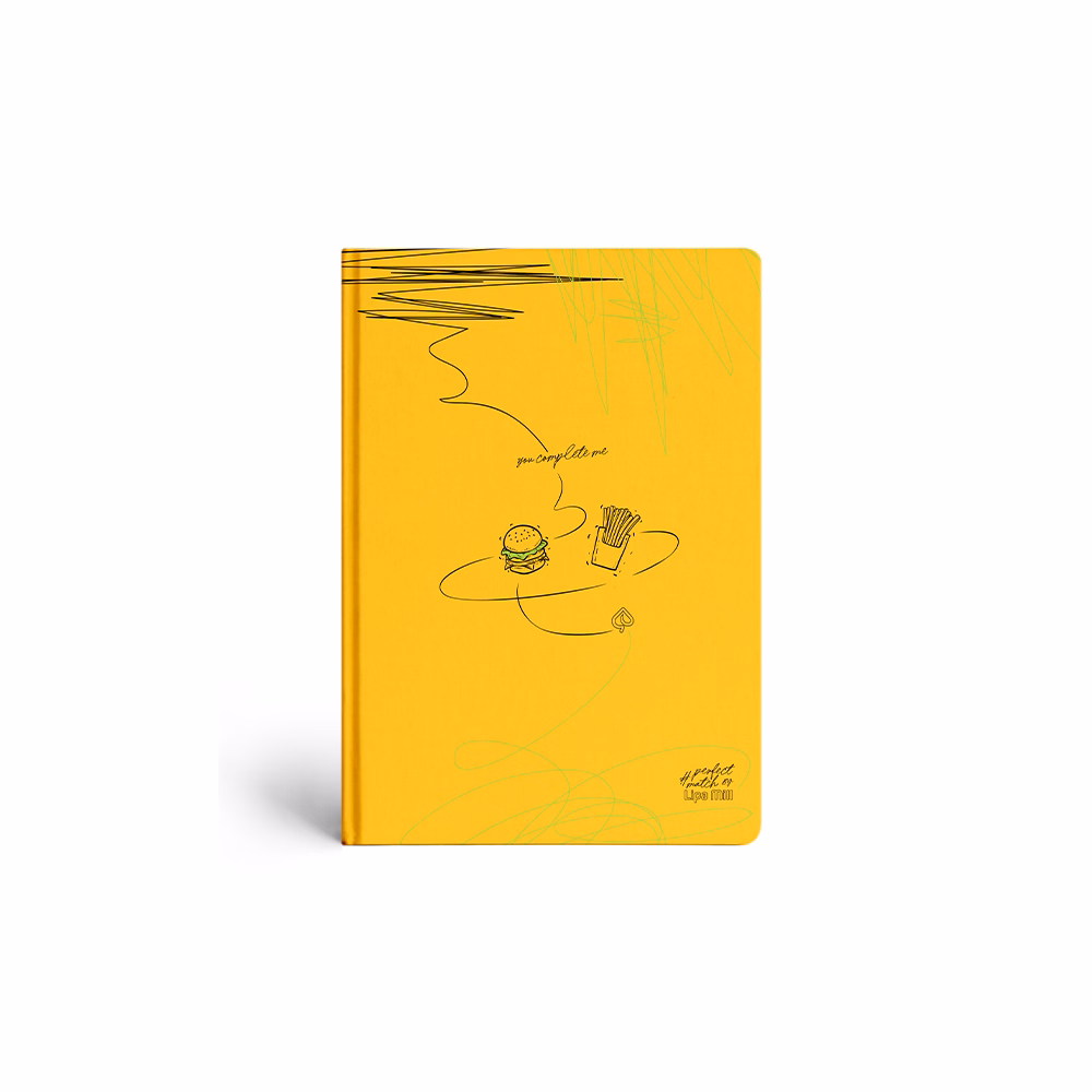 Beírókönyv vonalas LIPAMILL A/5 96 lapos keményfedeles