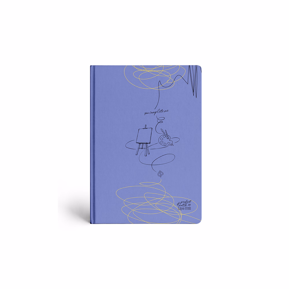 Beírókönyv vonalas LIPAMILL A/5 96 lapos keményfedeles