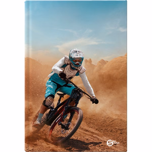 Beírókönyv vonalas STREET A/5 96 lapos S-Line keményfedelű vegyes mintákkal