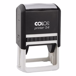 Bélyegző COLOP Printer 54 fekete fekete ház fekete párna Bélyegző COLOP Printer 54 fekete fekete ház fekete párna