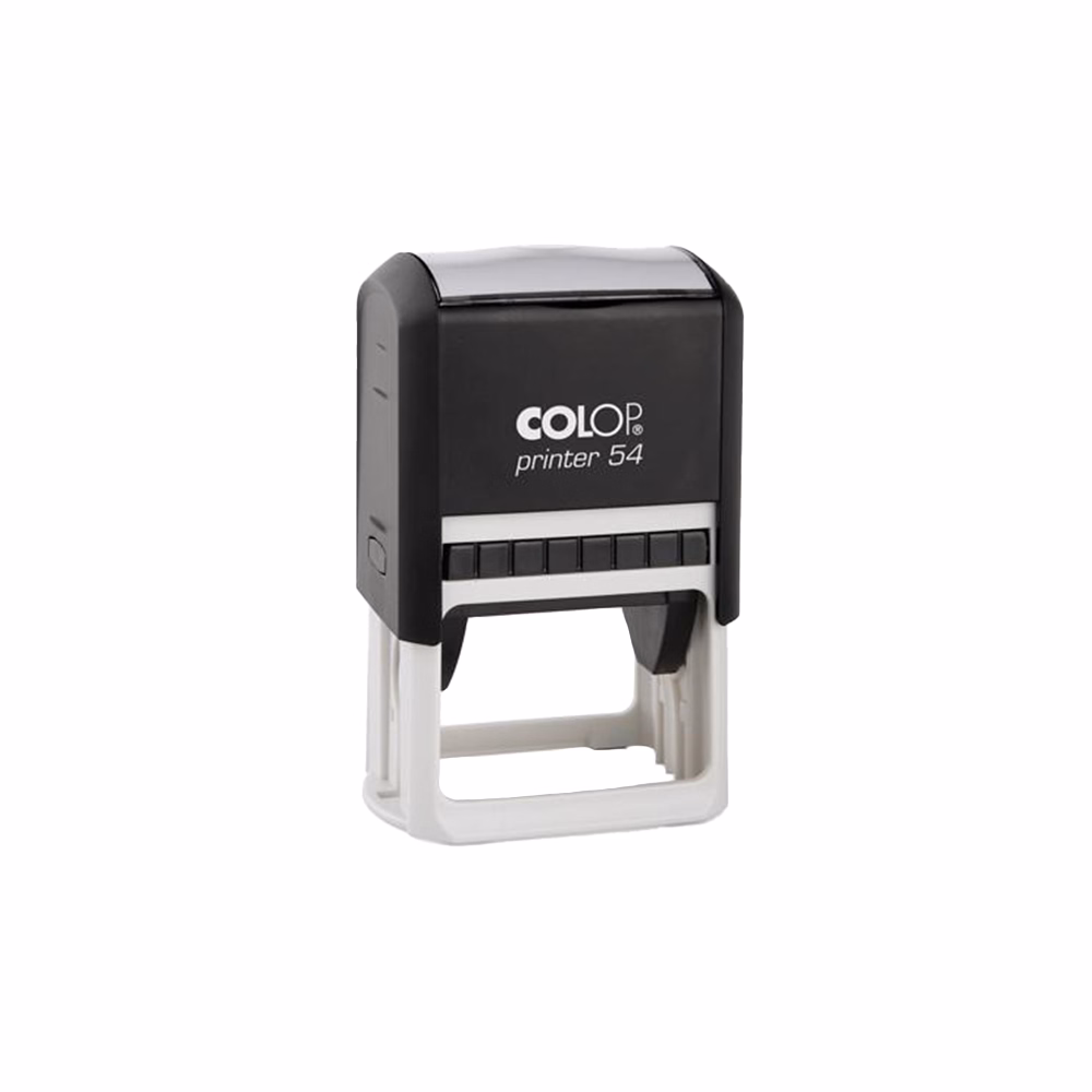 Bélyegző COLOP Printer 54 fekete fekete ház fekete párna Bélyegző COLOP Printer 54 fekete fekete ház fekete párna