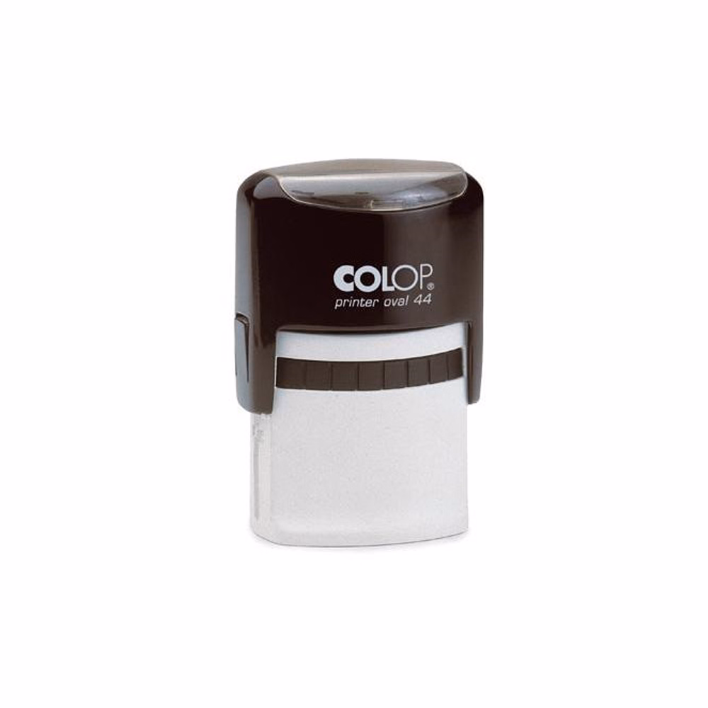 Bélyegző COLOP Printer Oval 44 fekete ház fekete párna