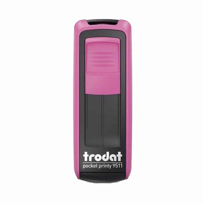 Bélyegző TRODAT Pocket Printy 9511 zseb pink ház