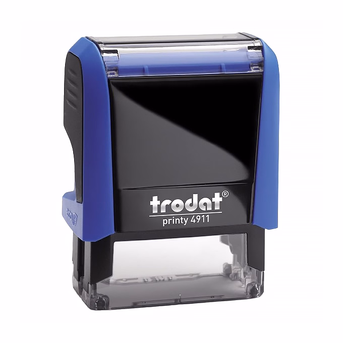 Bélyegző TRODAT Printy 4.0 4911 égkék ház natúr párna