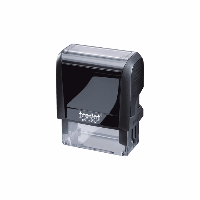 Bélyegző TRODAT Printy 4.0 4912 eco-fekete ház fekete párna