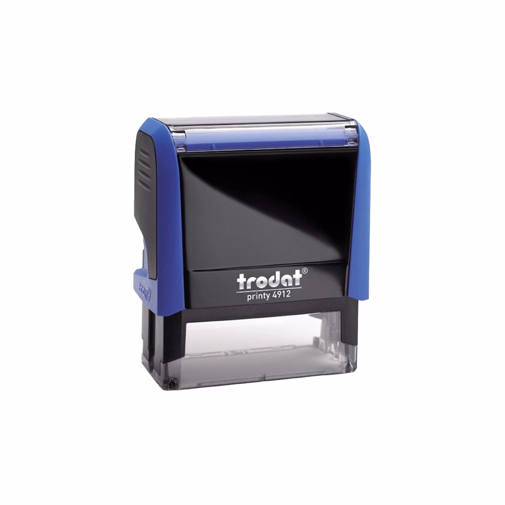 Bélyegző TRODAT Printy 4.0 4912 égkék ház kék párna