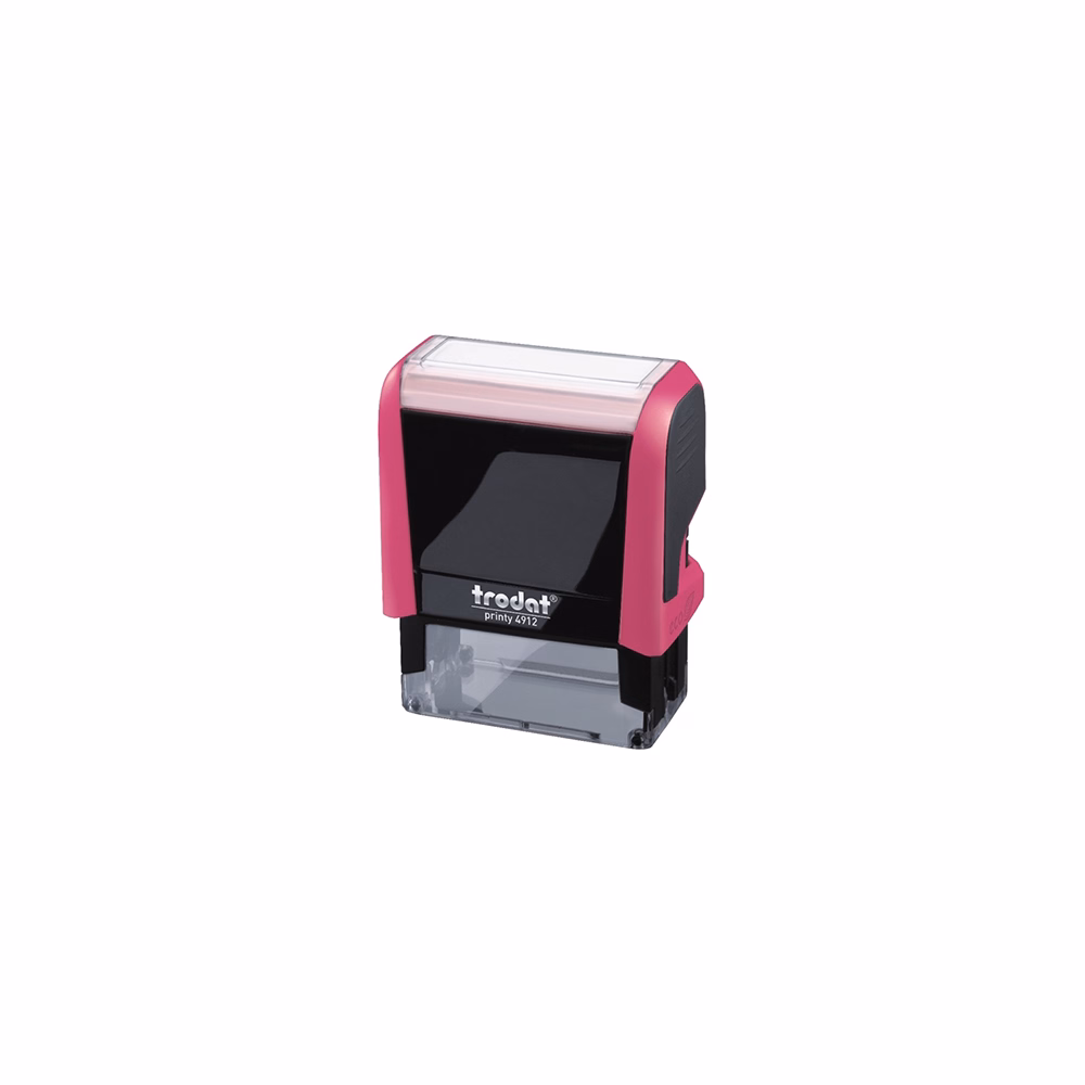 Bélyegző TRODAT Printy 4.0 4912 pink ház fekete párna