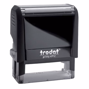 Bélyegző TRODAT Printy 4.0 4912 pasztell kék ház kék párna