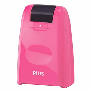 Bélyegző roller PLUS adatvédelmi szöveget titkosító 26 mm x 50 m pink