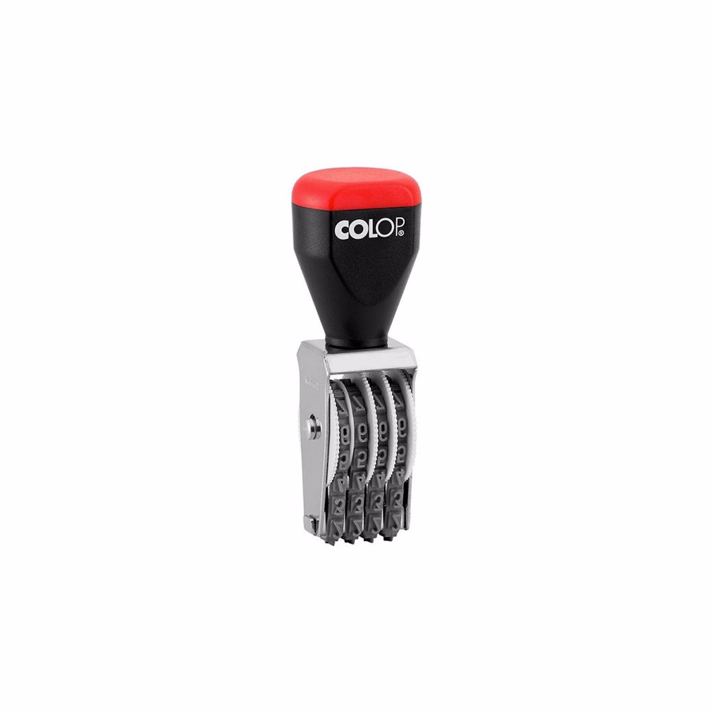 Bélyegző szám COLOP 04004 4 karakter 4mm betűmagasság