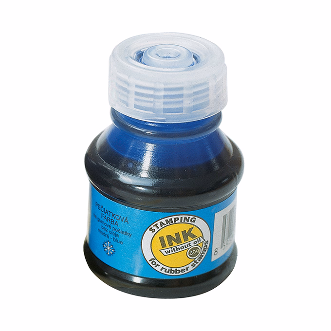 Bélyegzőfesték KOH-I-NOOR 142503 50 ml kék