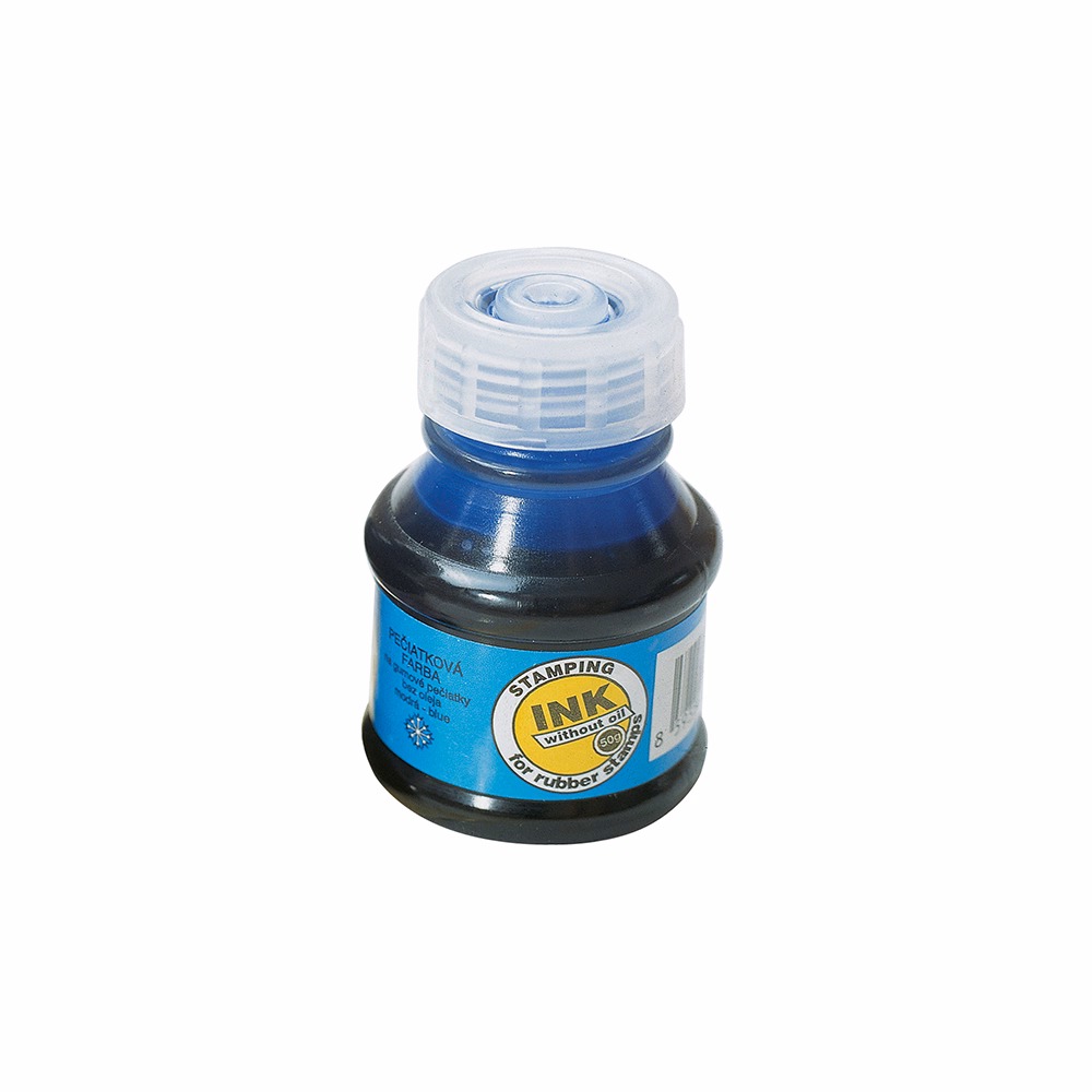 Bélyegzőfesték KOH-I-NOOR 142503 50 ml kék
