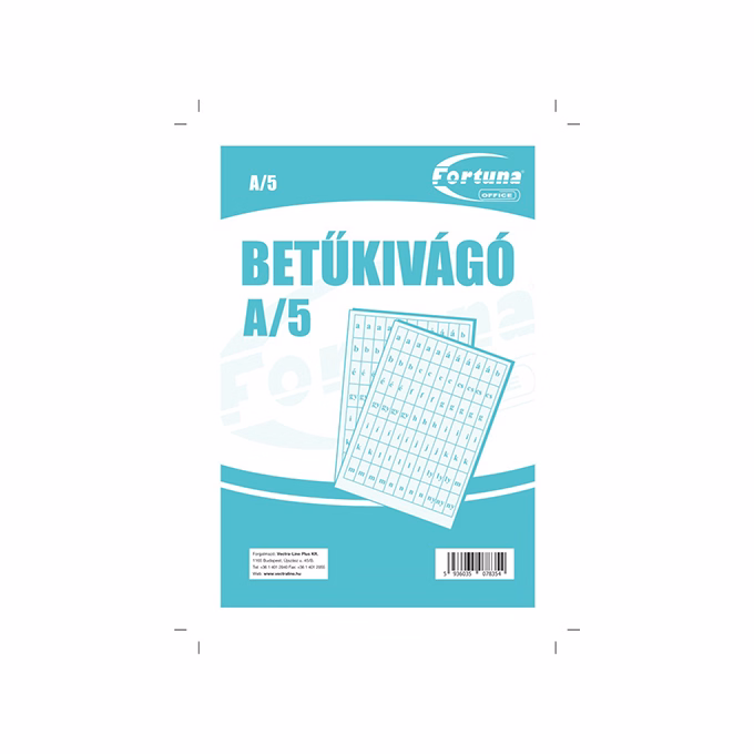 Betűkivágó FORTUNA 2 lapos