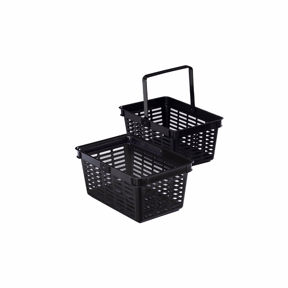 Bevásárlókosár DURABLE műanyag 19L fekete