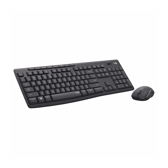 Billentyűzet + egér vezeték nélküli LOGITECH MK295 Silent HUN 2,4 Ghz grafitszürke