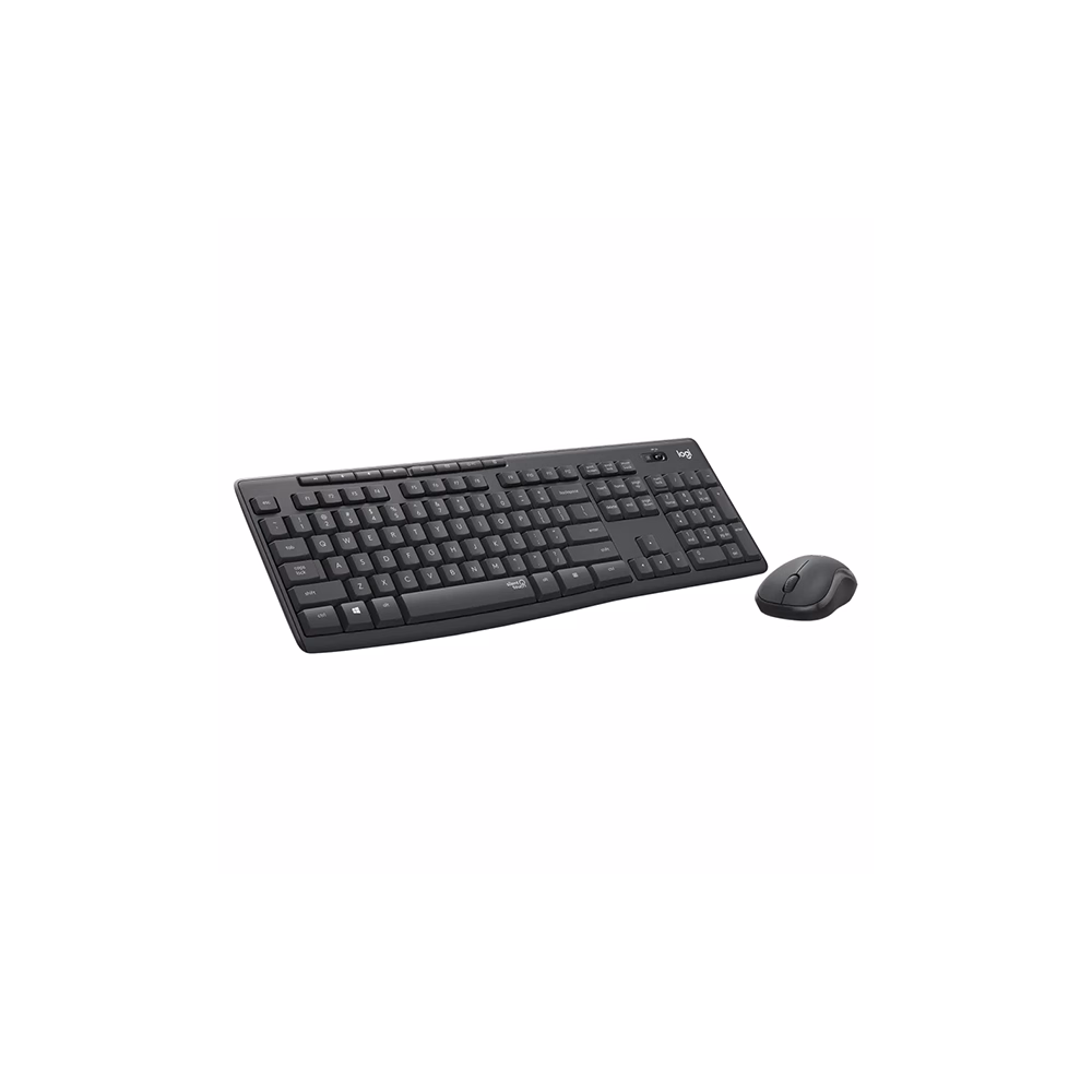 Billentyűzet + egér vezeték nélküli LOGITECH MK295 Silent HUN 2,4 Ghz grafitszürke