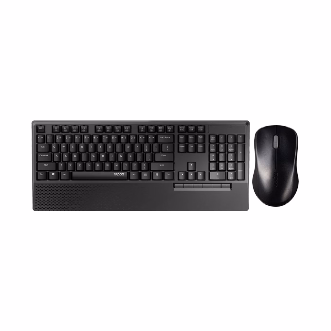 Billentyűzet + egér vezeték nélküli RAPOO X1960 2,4 Ghz fekete
