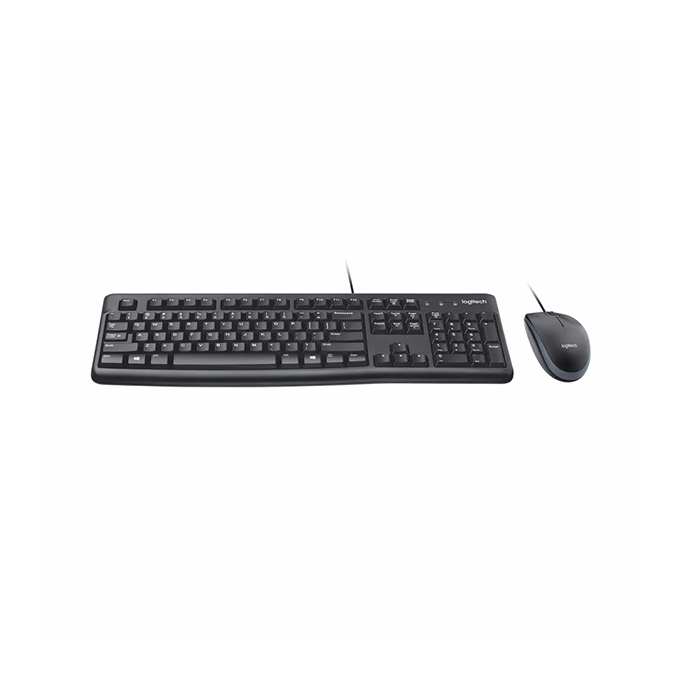 Billentyűzet + egér vezetékes LOGITECH MK120 HUN USB fekete Billentyűzet + egér vezetékes LOGITECH MK120 HUN USB fekete