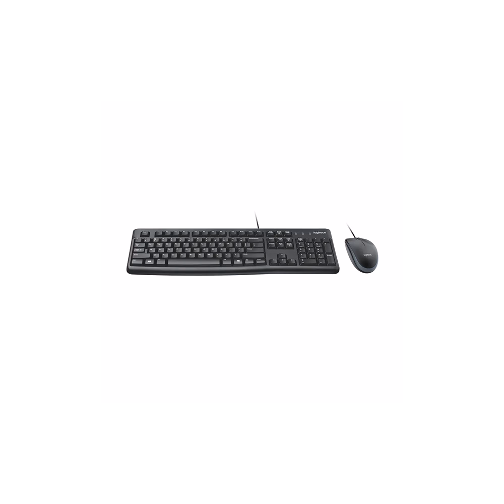 Billentyűzet + egér vezetékes LOGITECH MK120 HUN USB fekete Billentyűzet + egér vezetékes LOGITECH MK120 HUN USB fekete