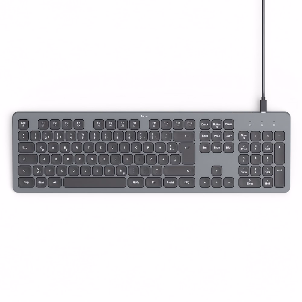 Billentyűzet vezeték nélküli HAMA CK-400 bluetooth 2,4 Ghz fekete