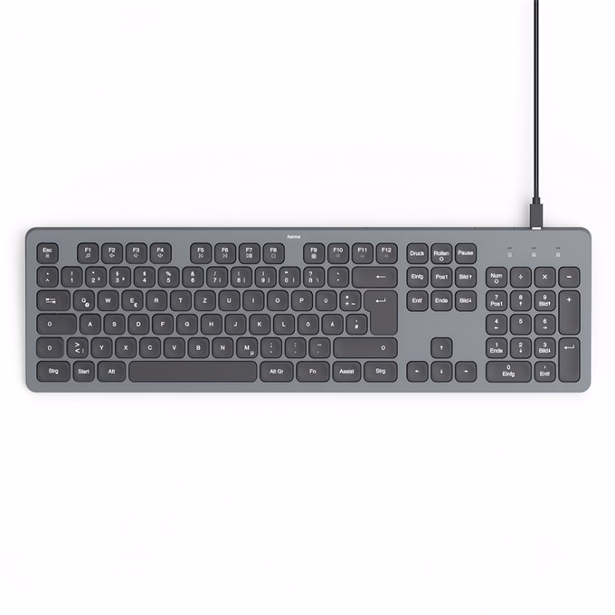 Billentyűzet vezeték nélküli HAMA CK-400 bluetooth 2,4 Ghz fekete