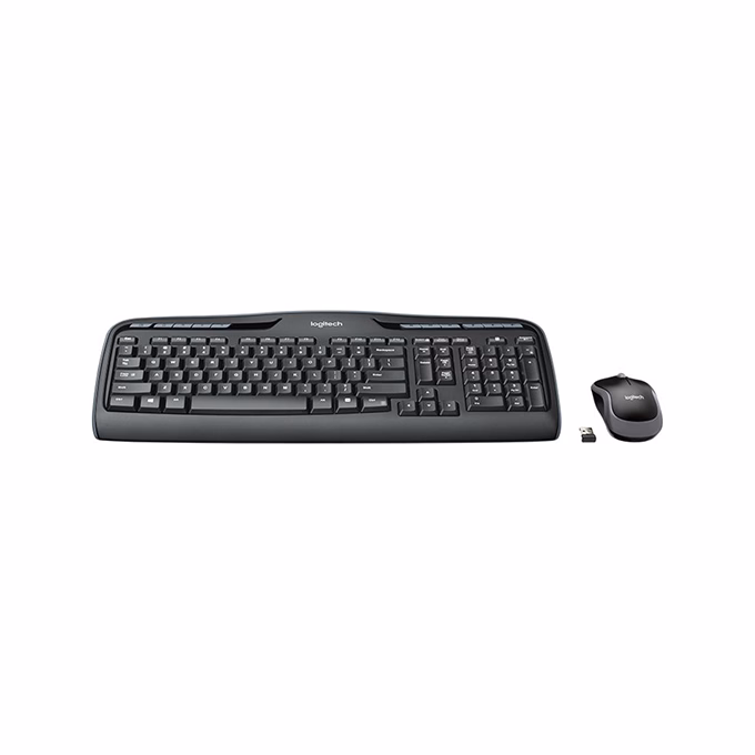 Billentyűzet vezeték nélküli LOGITECH MK330 USB fekete