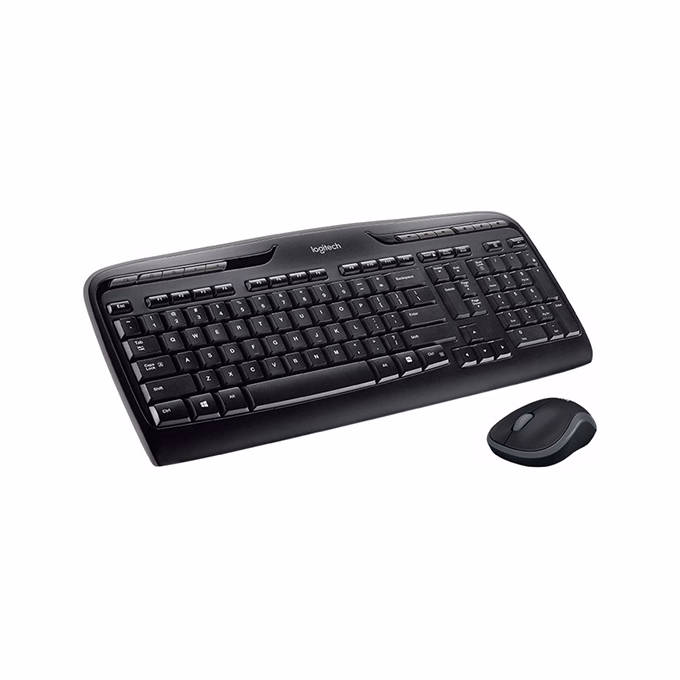 Billentyűzet vezeték nélküli LOGITECH MK330 USB fekete