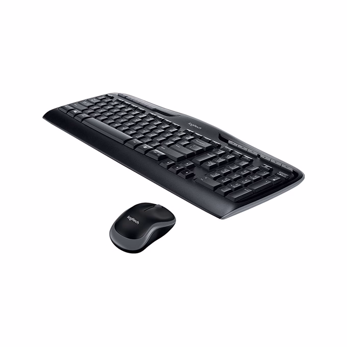 Billentyűzet vezeték nélküli LOGITECH MK330 USB fekete