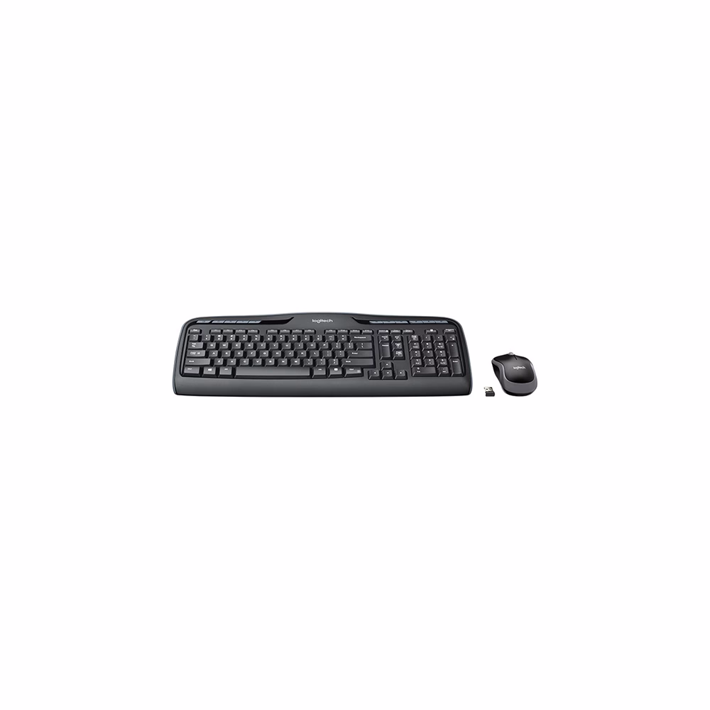 Billentyűzet vezeték nélküli LOGITECH MK330 USB fekete