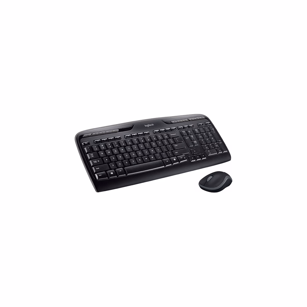 Billentyűzet vezeték nélküli LOGITECH MK330 USB fekete