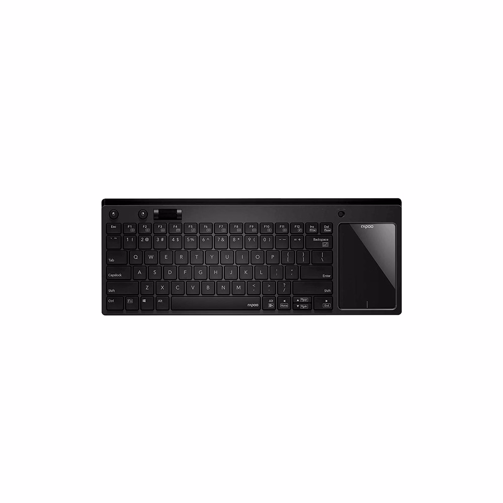 Billentyűzet vezeték nélküli RAPOO K2800 touchpad fekete