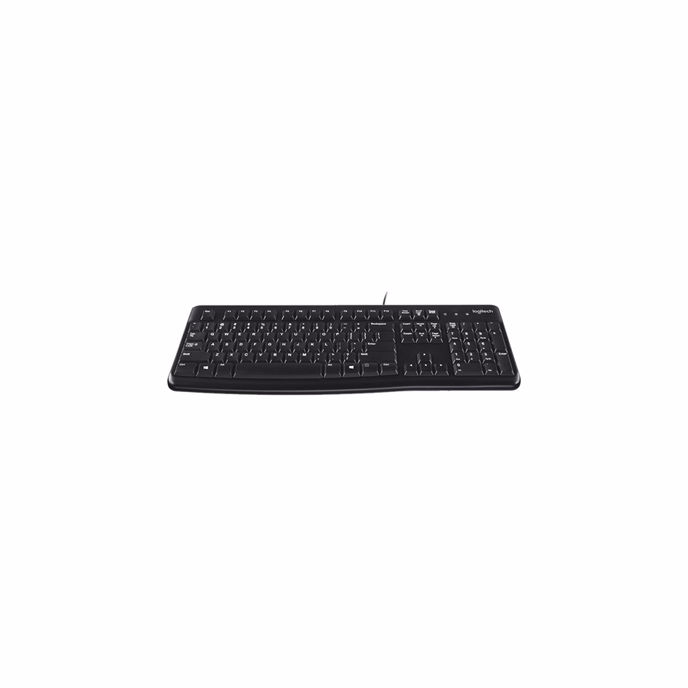 Billentyűzet vezetékes LOGITECH K120 USB fekete