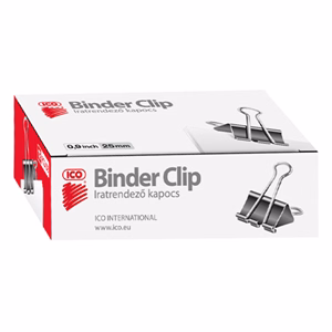 Binder csipesz ICO 25 mm 12 darabos