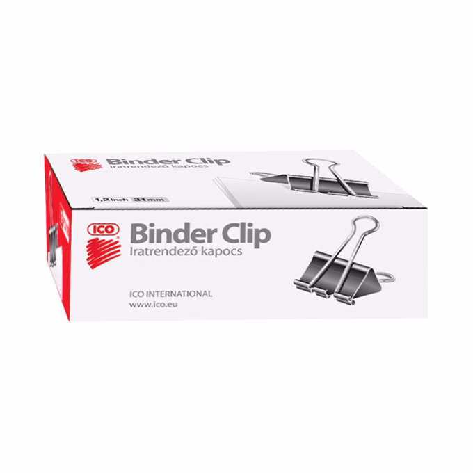 Binder csipesz ICO 31mm 12 darabos