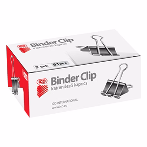 Binder csipesz ICO 51mm 12 darabos