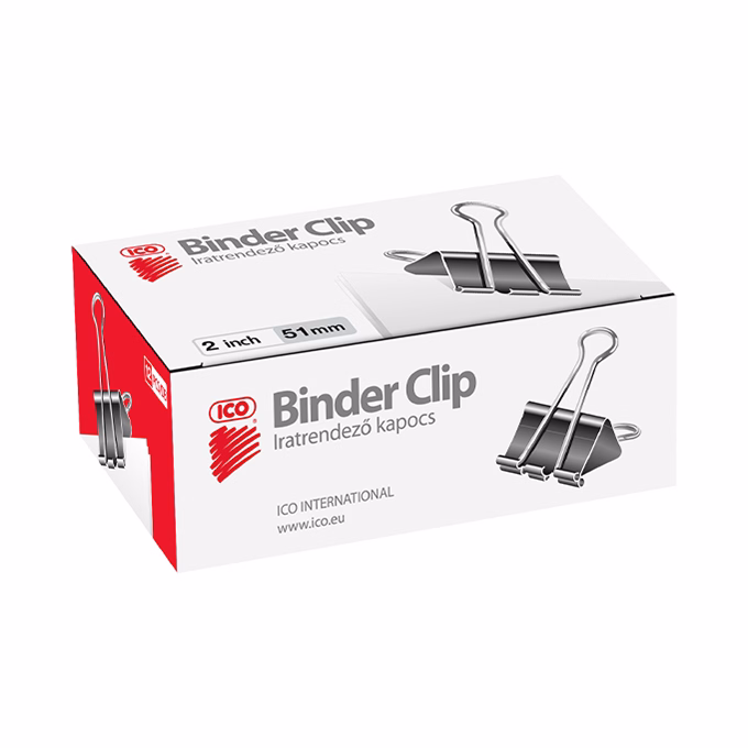Binder csipesz ICO 51mm 12 darabos