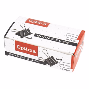 Binder csipesz OPTIMA 32 mm 12 darabos