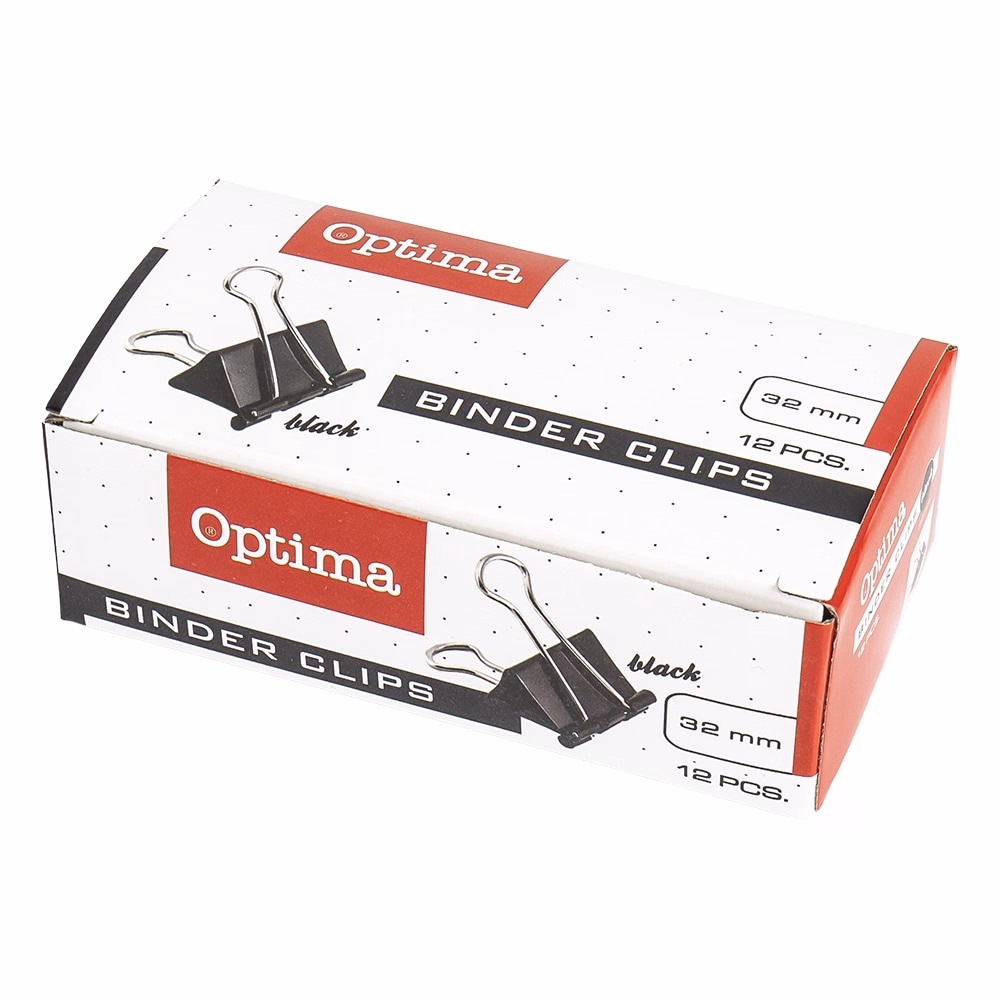 Binder csipesz OPTIMA 32 mm 12 darabos
