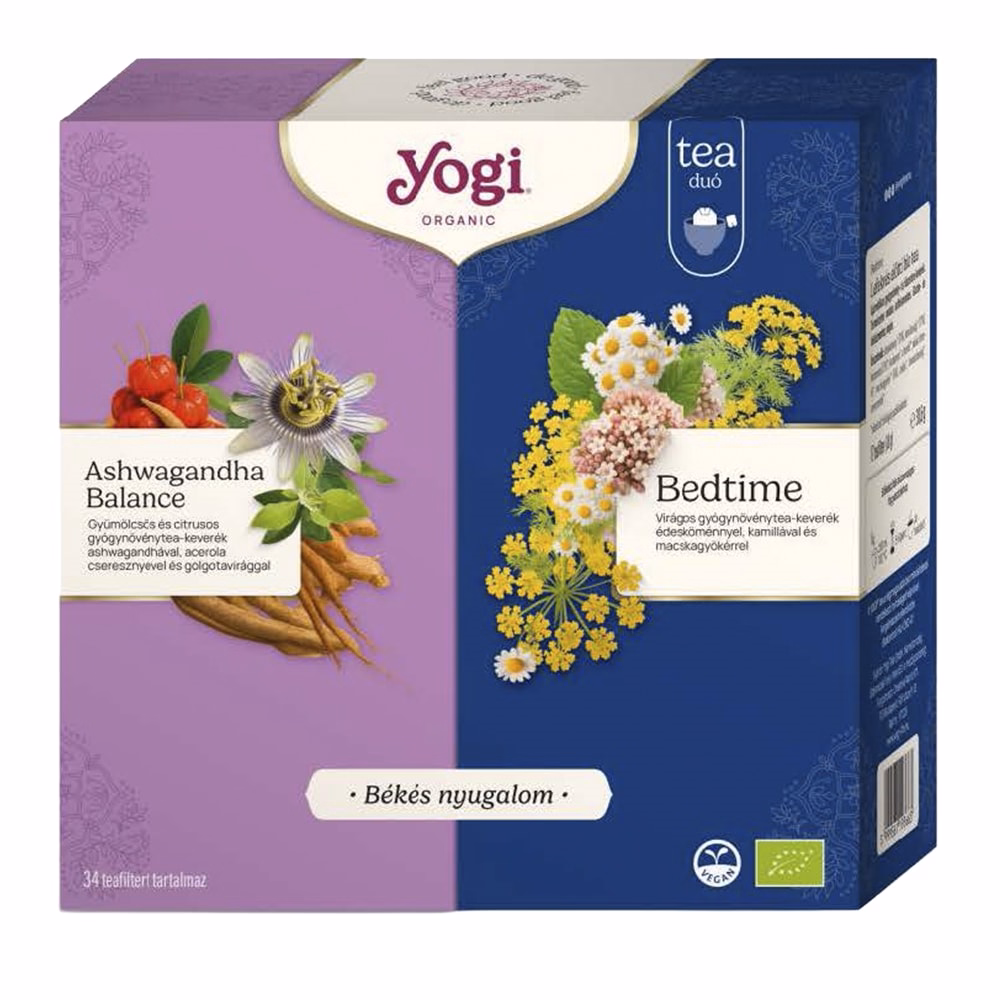 Bio tea YOGI TEA Békés nyugalom ajándékcsomag