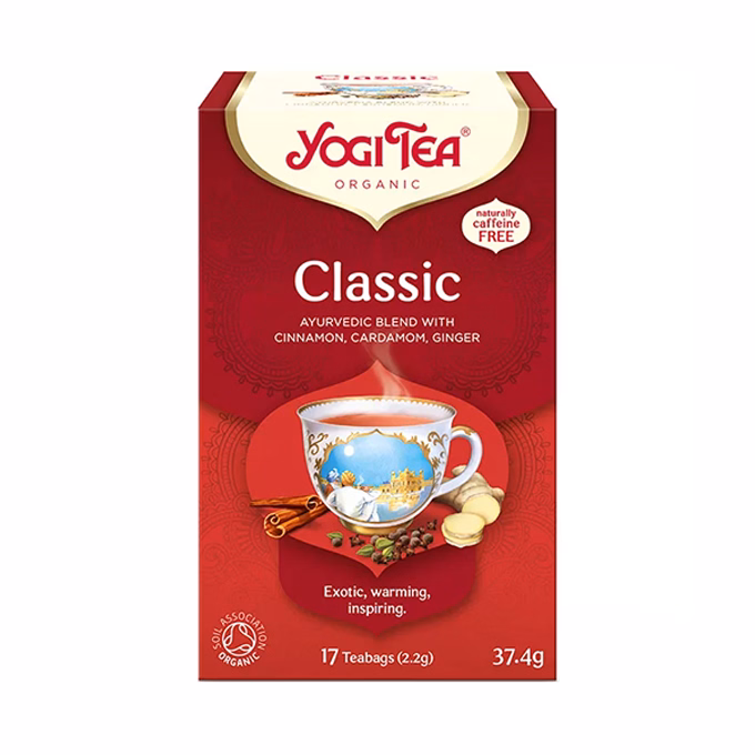Bio tea YOGI TEA Classic 17 filter/doboz Bio tea YOGI TEA Classic 17 filter/doboz