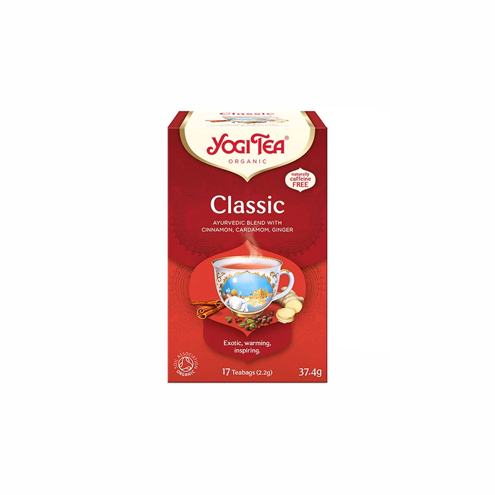 Bio tea YOGI TEA Classic 17 filter/doboz Bio tea YOGI TEA Classic 17 filter/doboz