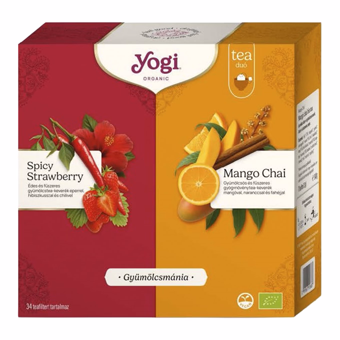 Bio tea YOGI TEA Gyümölcs mánia ajándékcsomag