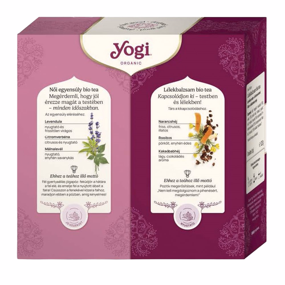 Bio tea YOGI TEA Lelki harmónia ajándékcsomag