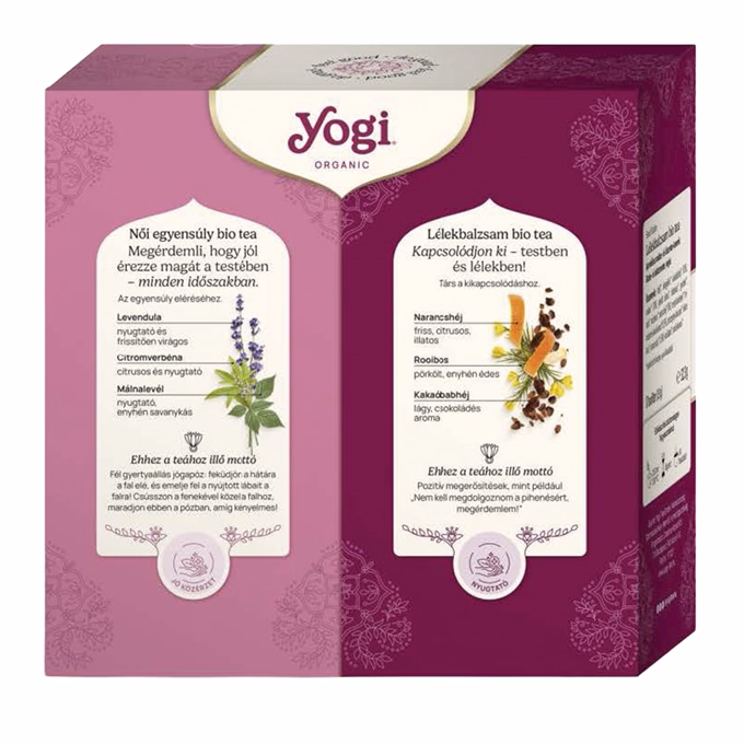 Bio tea YOGI TEA Lelki harmónia ajándékcsomag