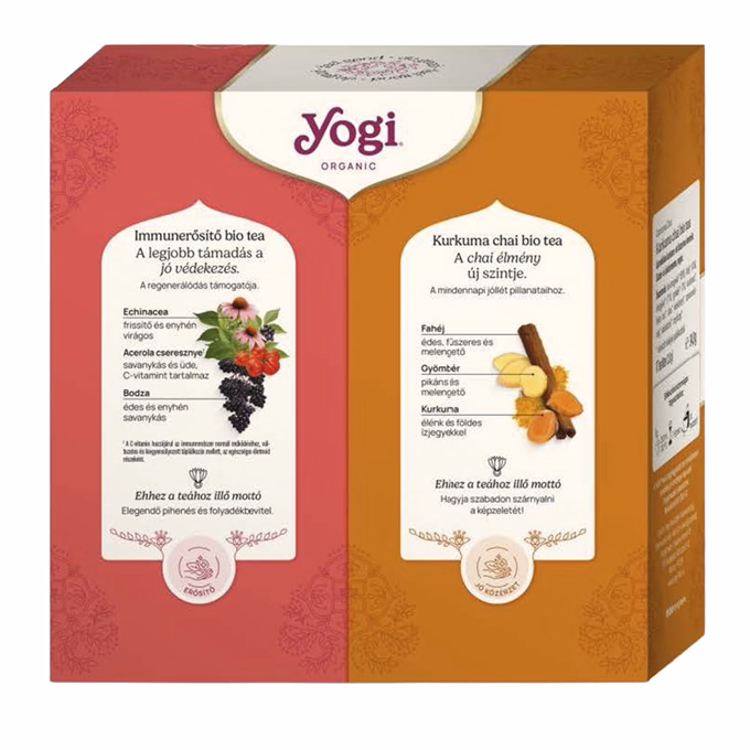 Bio tea YOGI TEA Vitalitás ajándékcsomag