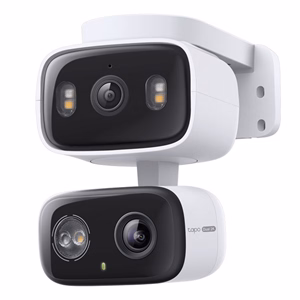 Biztonsági kamera TP-LINK Tapo C246D Dual 1296p kültéri IP65 éjjellátó mikrofon fehér