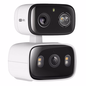 Biztonsági kamera TP-LINK Tapo C246D Dual 1296p kültéri IP65 éjjellátó mikrofon fehér